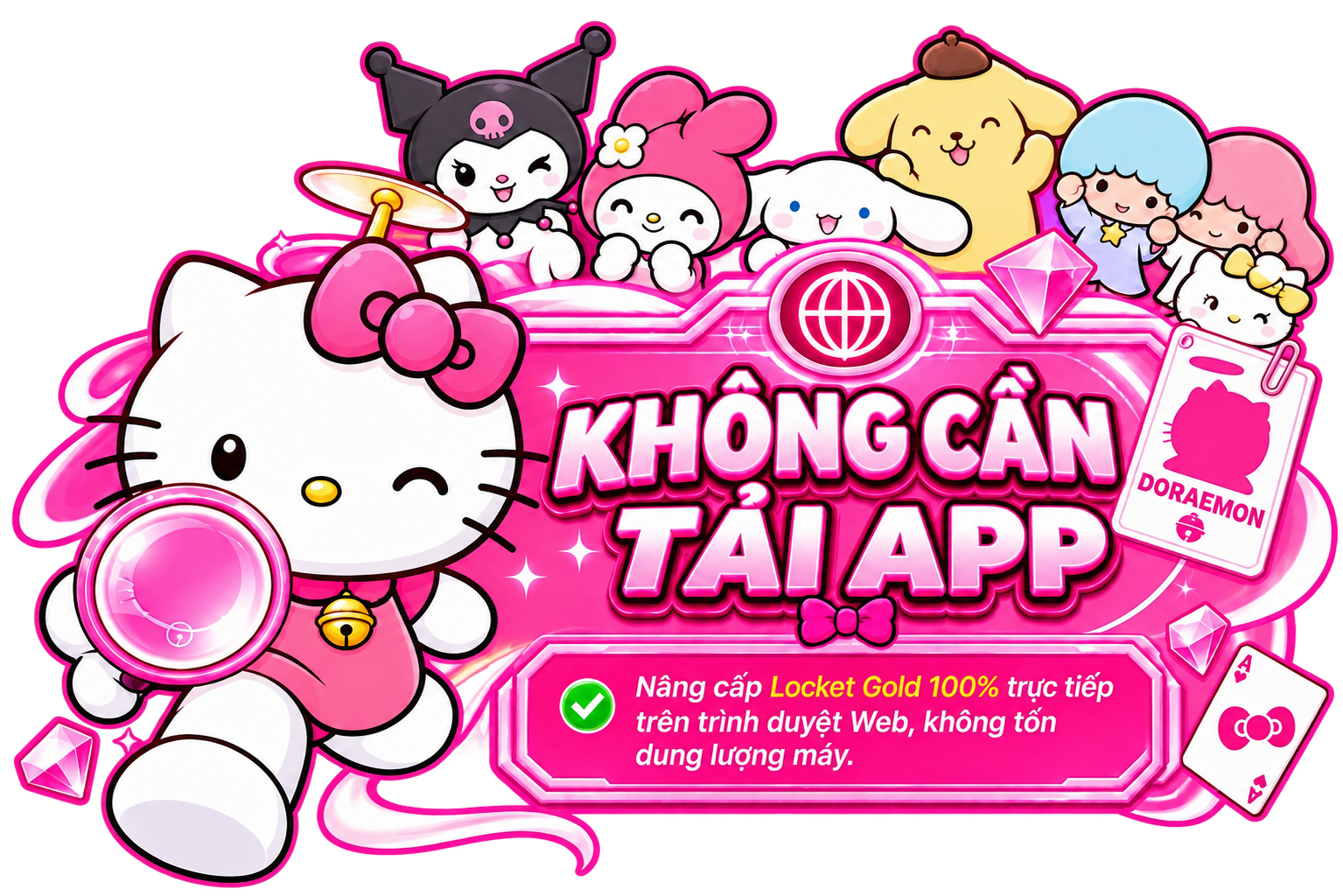 Không cần tải app